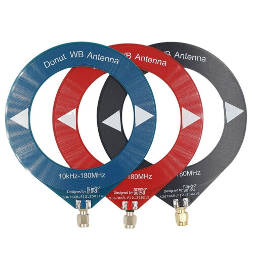10kHz-180MHz  Loop Antenna All Band Coverage Ring Donut Antenna Supports Shortwave/Medium Wave SDR for Radio 2