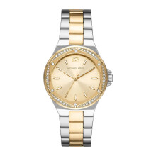 Michael Kors MK6988 Lennox Three-Hand Gold Two Tone Ladies Watch
