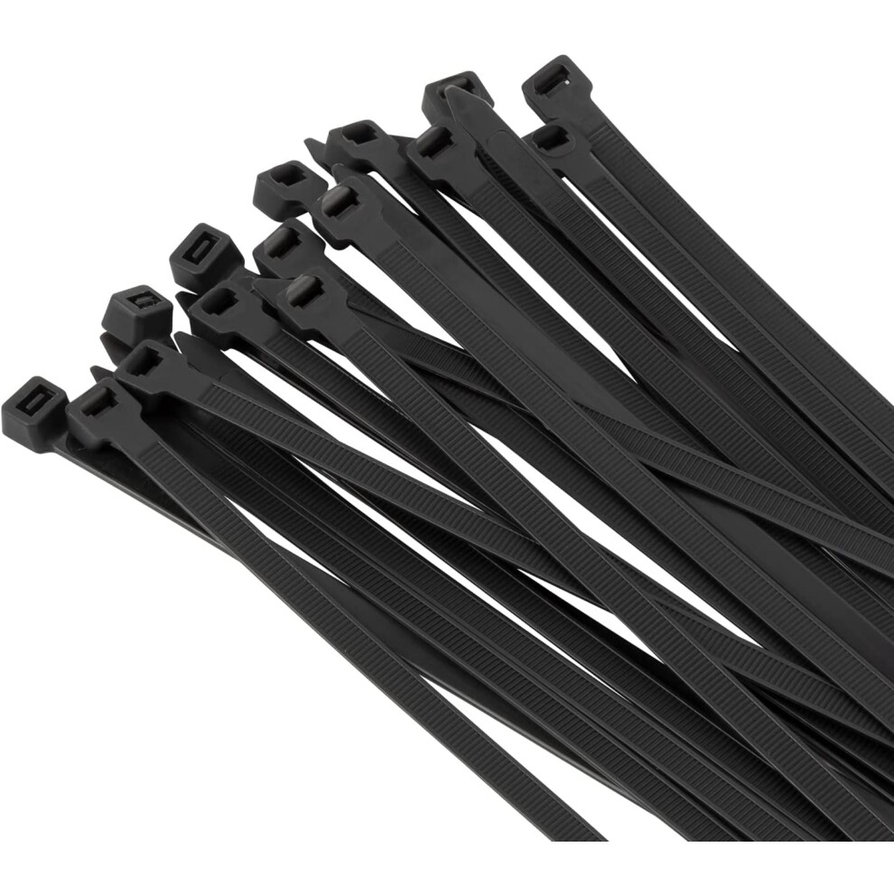Heavy Duty Nylon Cable Ties 18 Inch 120 Lbs Black 9336866005059