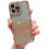 Purple Rhinestone Glitter Phone Case for iPhone 8
