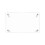 Acrylic laptop stand clear1piece 5