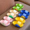 Kids Dinosaur Slippers Breathable Soft Thick Bottom 1 Pair 4