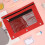 Pencil Bag Transparent Mesh Double Zipper 1