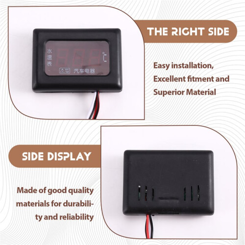 For  Water Temperature Meter 4TNV9498 Engine Water Temperature Gauge Electronic Temperature Sensor 2