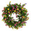 Artificial Colorful Cottage Wreath 20in 1
