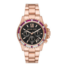 Michael Kors MK6972 Everest Chronograph Black Rose Ladies Watch