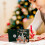 Christmas Greeting Card 3D Stereo 10 Pack 3