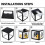 Graduation Balloons with Transparent Boxes 4 Pcs 6