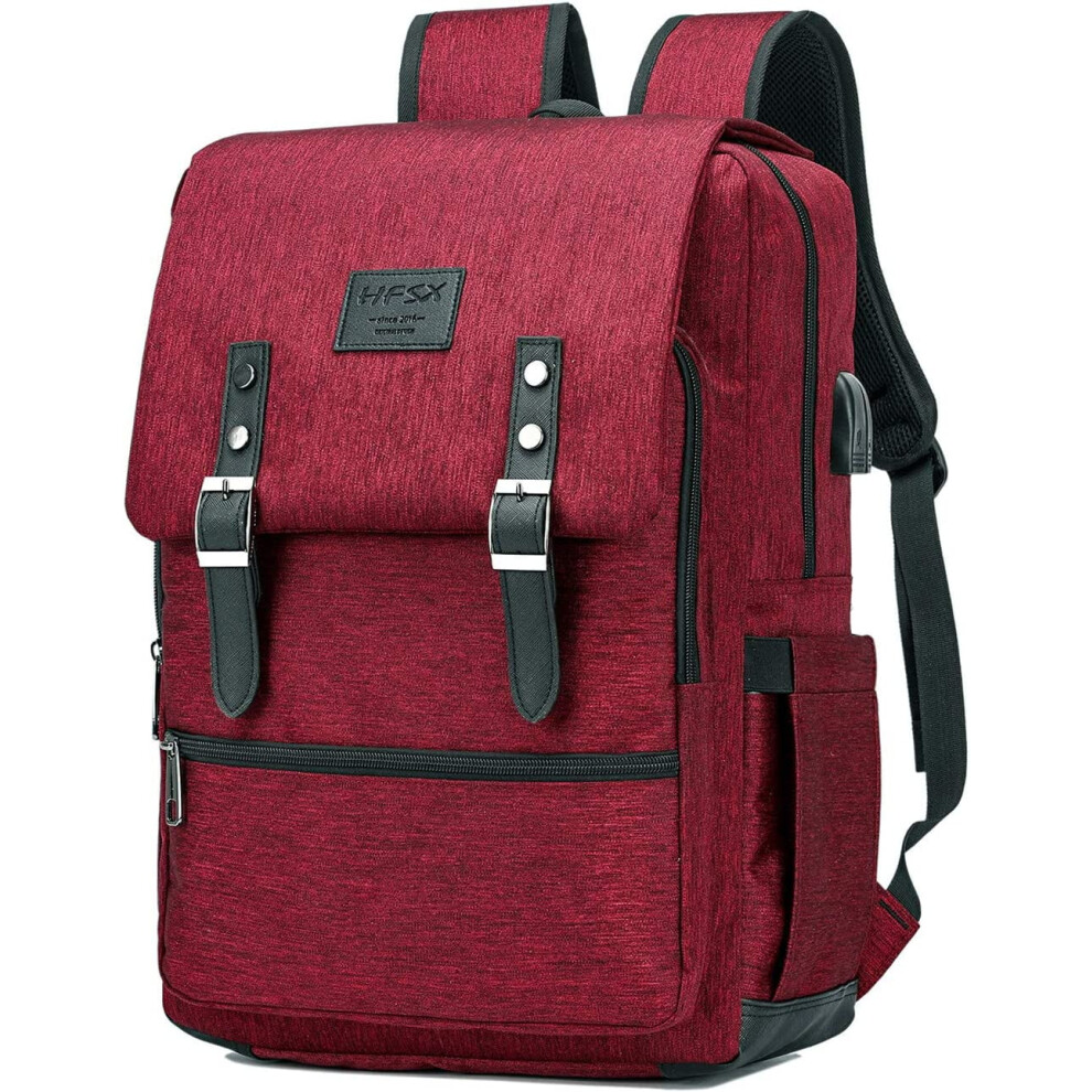 Vintage Anti-Theft Laptop Backpack 15.6 Inch 917087799201