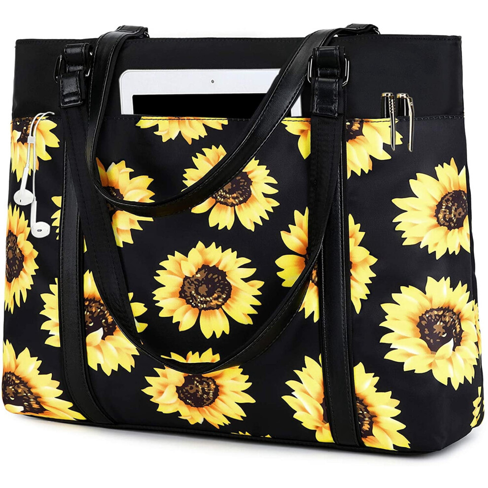 Women's Canvas Laptop Tote Bag For 15.6-Inch Laptops 917087800082