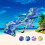 Beach Towel Microfiber Sweat-absorbent Foldable 30x60in 2