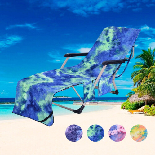 Beach Towel Microfiber Sweat-absorbent Foldable 30x60in 1