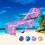 Beach Towel Microfiber Sweat-absorbent Foldable 30x60in 3
