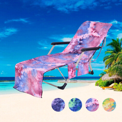 Beach Towel Microfiber Sweat-absorbent Foldable 30x60in 2