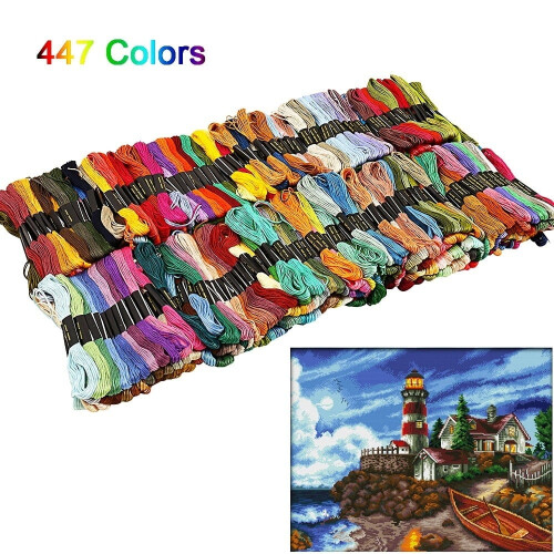 Cotton DMC embroidery floss 450 pcs multi-color 1