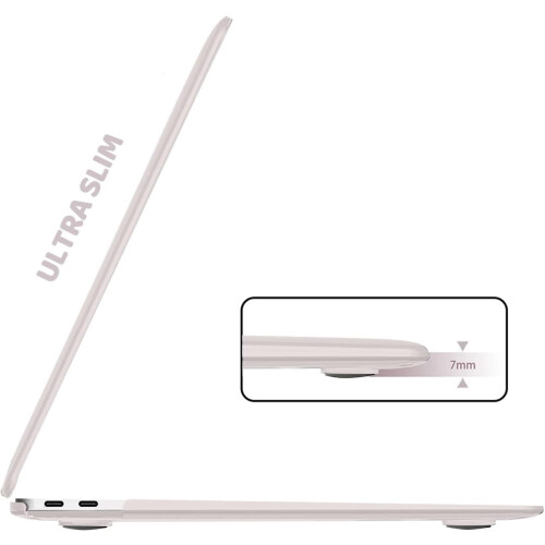 Capa compatível com MacBook Air de 13 polegadas (modelos de 2022, 2021, 2020, 2019 e 2018, A2337M1, A2179 e A1932) com Touch ID. 2