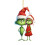 Grinch ornament acrylic green holiday tree pendant 1