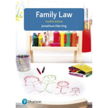 Family Law Longman Law series by Jonathan Herring Paperback Book