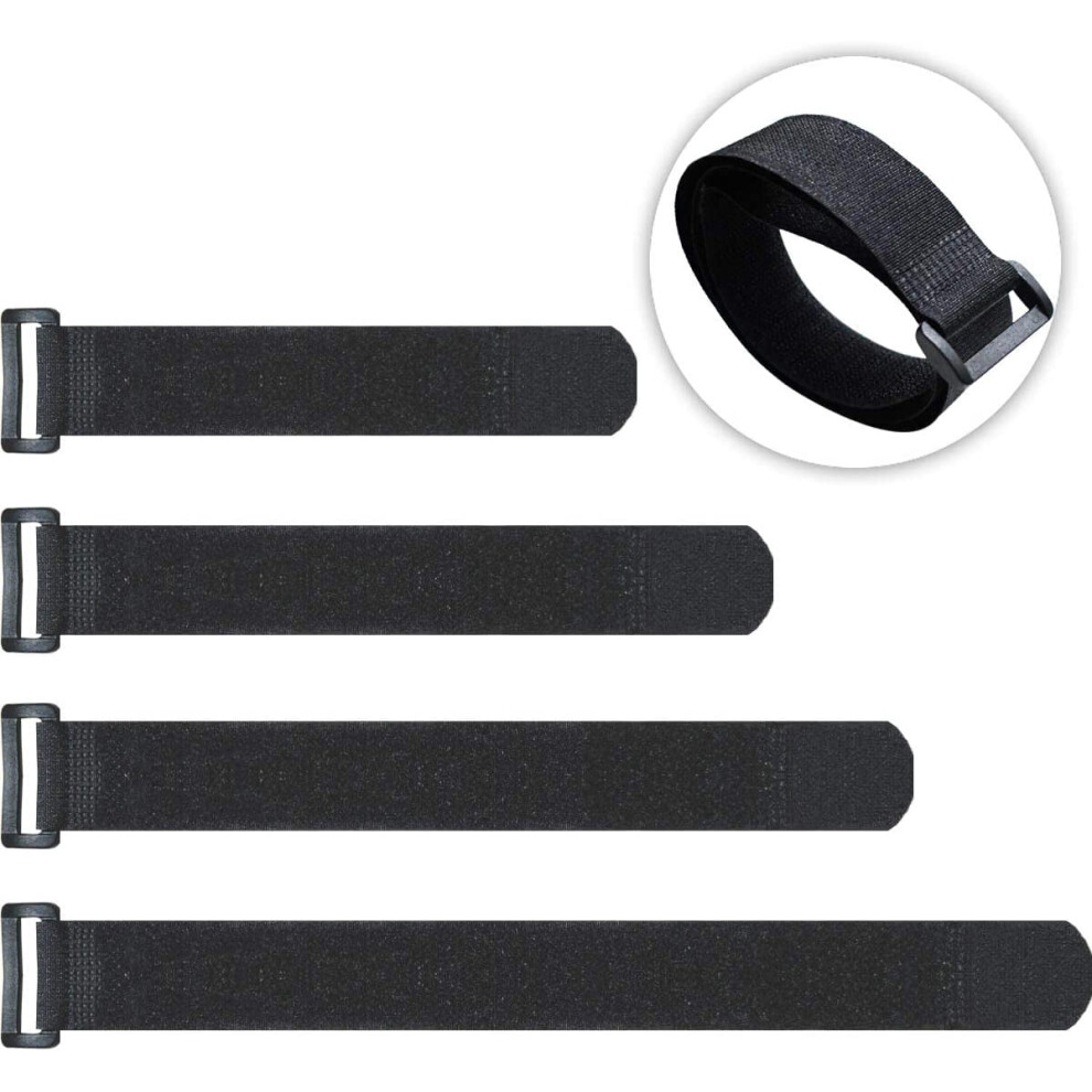 Reusable Nylon Cinch Straps Hook And Loop 20 Pack 9336866005431