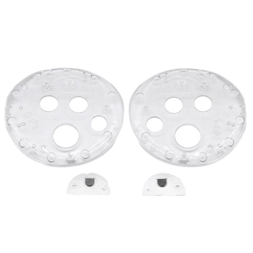 Handle Controller Button Panel Cover for Meta Quest 3 Controller Grips Protective Transparent Cover Anti Scratch