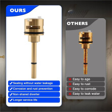 RP71718 3-Function Diverter Cartridge for R11000, R22000 - Brass Construction, Enhanced Durability