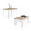 Pack mesa de comedor 123 y mesa de centro Vita 1