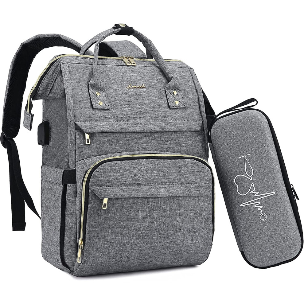 Nurse Laptop Backpack For Women With Stethoscope Case And 917087792042