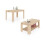 Pack mesa de comedor 140 y mesa de centro Lya 1