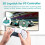 3D Analog Joystick Potentiometer with Joystick Caps for PS5 Controller with Screwdriver Tool Repair Kit 5