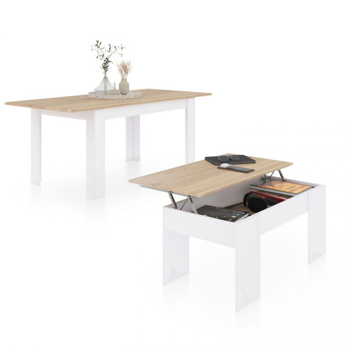 Pack mesa de comedor 123 y mesa de centro Vita 2