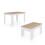 Pack mesa de comedor 123 y mesa de centro Vita 6