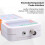 PHB-4 Handheld PH Meter Portable Digital PH Tester 0.01 Accuracy with Temperature Sensor for Water Lab Pool 6