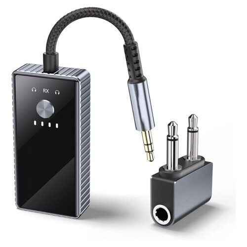 5.2 Transmitter,Low Latency, 3.5mm AUX Jack &  Receiver - Wireless Audio Adapter 1