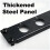 2-Pack 1U Rack XLR Patchpanel, Hålmonterad Metall Rackmonterad Ljudpanel 1U16 5