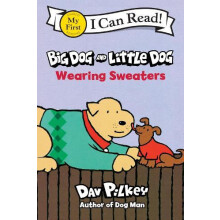 Big Dog and Little Dog Wearing Sweaters by Dav Pilkey Paperback Book