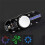 LED Flashing Finger Tip Gyroscope DIY Electronic Kit 51 Microcontroller Circuit Board Welding Assemble Components 2
