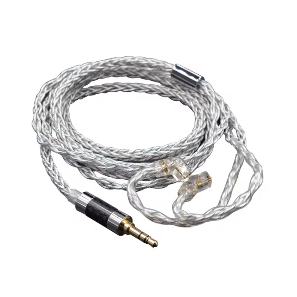 Photos - Keyboard 784 Cores Silver Core Silver Cable Hybrid Plated Upgrade Cable Earphones Wire for KZ EDXPRO ZS10PRO Decet PRX ZAR