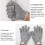 Cut Resistant Kitchen Gloves Level 5 Food Grade M 6