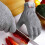 Cut Resistant Kitchen Gloves Level 5 Food Grade M 7