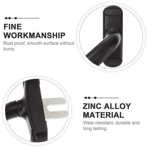 Vintage Zinc Alloy Door Handle Set 2