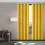 Yellow Curtains Panel Pair 39" x 51" 8