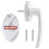 Anti-slip window handle with lock for home and office 5