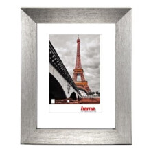Cadre photo - Paris - Argenté - 10x15 cm - Plastique - Design contemporain