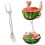 Stainless Steel Watermelon Slicer Fork 2-in-1 2