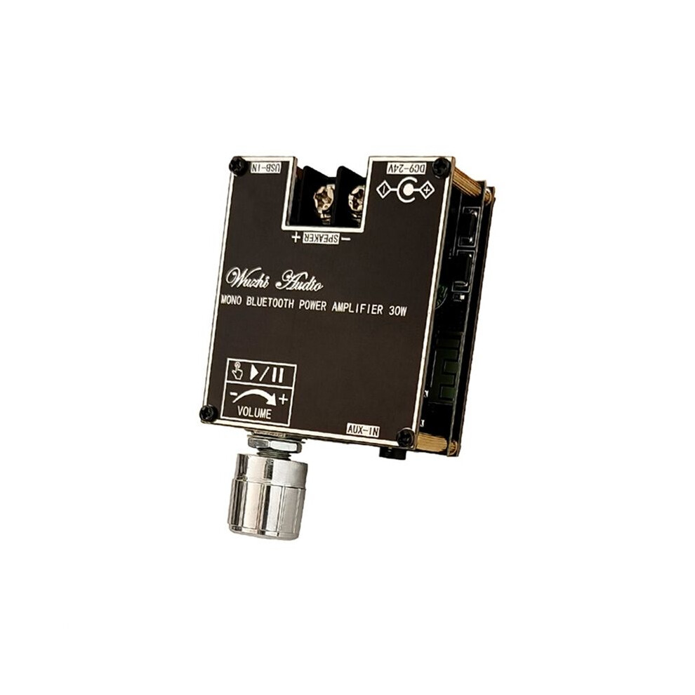 Wuzhi Audio Zk-301B 30W Mono Bt5.3 Audio Power Amplifier Amp True Wireless Wuzhi Audio App Music 4713828892707