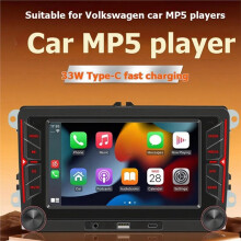 7inch Car Radio Multimedia MP5 Player Navigation Screen Wireless CarPlay Android Auto for Portable Player