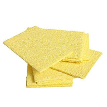 100Pcs Soldering Iron Solder Tip Welding Cleaning Sponge Soldering Iron Sponge Pad Replacement Sponges Cleaning Pads