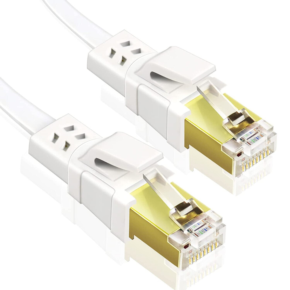 Cat 8 Ethernet Cable 25 Ft 40 Gbps 2000 Mhz Sftp 9336866027549