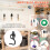 Steel Garage Storage Hooks Wall Mounted 16PCS 7