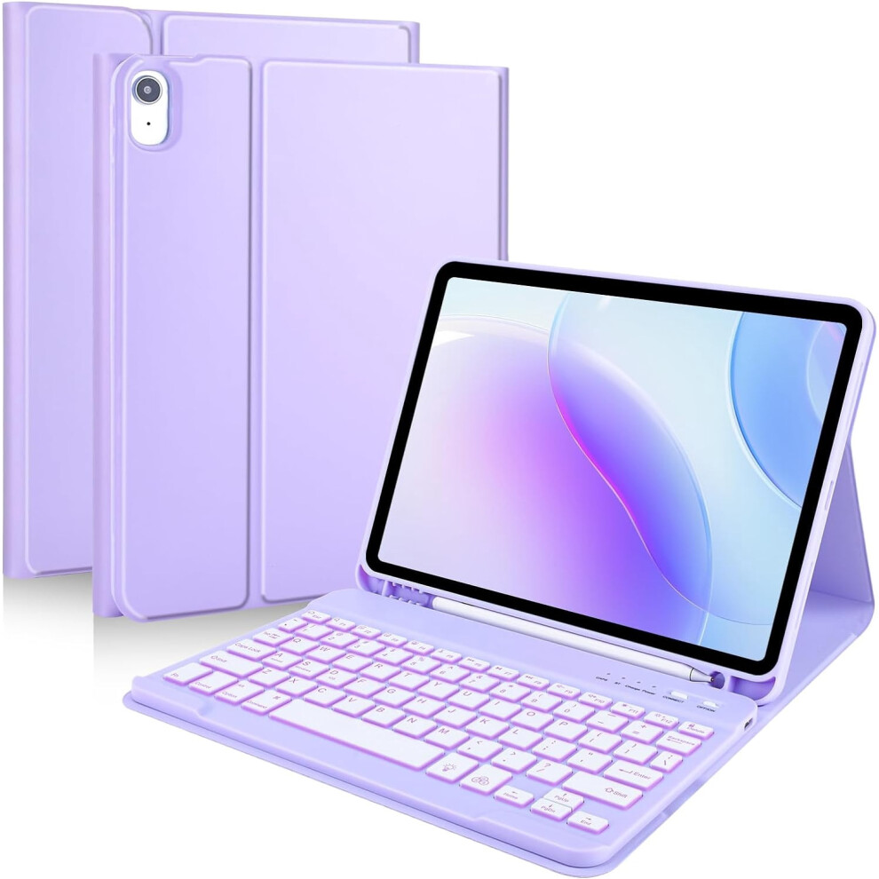 Ipad Air 5Th/4Th Gen Case With Backlit Bluetooth Keyboard 9336866038262